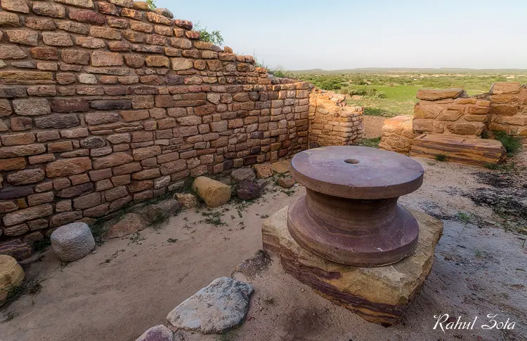 Archaeological remains of Dholavira in Kutch, Gujarat