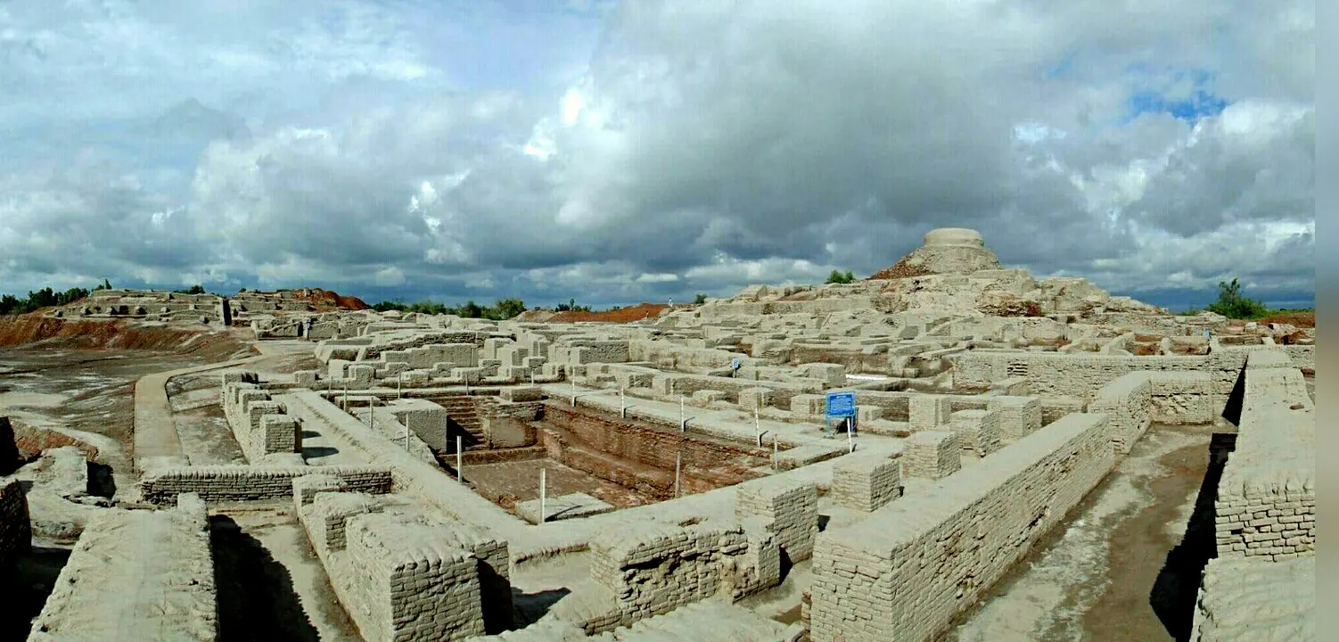 The Great Bath at the archaeological site of Mohenjo-daro